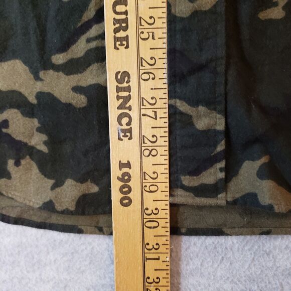 J.Press Todd Snyder Camo Chamois Shirt Mens M Olive Green Streetwear - Picture 5 of 6